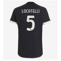 Maglie da calcio Juventus Manuel Locatelli #5 Terza Maglia 2023-24 Manica Corta